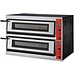 GGF 2-chamber pizza oven | 12 x pizza 30 cm | stainless steel | 400V GGF 2-chamber pizza oven | 12 x pizza 30 cm | stainless steel | 400V