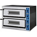 GGF 2-chamber pizza oven | 8 x pizza 36 cm | inox | 400V GGF 2-chamber pizza oven | 8 x pizza 36 cm | inox | 400V