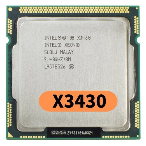 Intel Xeon X3430 2.4 GHz Quad-Core Intel Xeon X3430 2.4 GHz Quad-Core