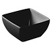 Fine Dine Kwadratowa miska z melaminy czarna 190x190 mm