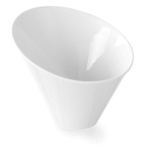 Hendi Miska porcelanowa, skośna 138x138x(H)118 mm Hendi Miska porcelanowa, skośna 138x138x(H)118 mm