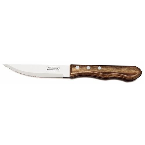 Hendi Zestaw sztućców do steków "JUMBO", 4szt., linia Churrasco, ciemny brąz
