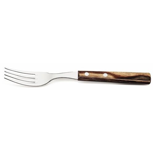 Hendi Zestaw widelców stołowych -steak/pizza, blister, 6szt., linia Churrasco, ciemny brąz