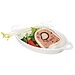 Hendi Półmisek owalny porcelana 215x140x35 mm Hendi Półmisek owalny porcelana 215x140x35 mm