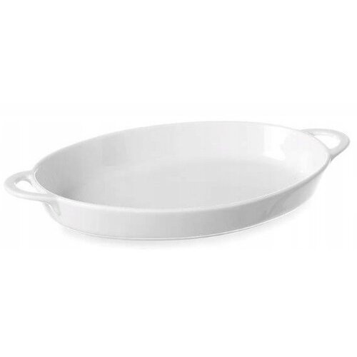 Hendi Półmisek owalny porcelana 270x180x40 mm Hendi Półmisek owalny porcelana 270x180x40 mm