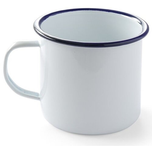 Hendi Kubek z uchwytem emaliowany 360 ml, śr. 90x(H)80 mm Hendi Kubek z uchwytem emaliowany 360 ml, śr. 90x(H)80 mm