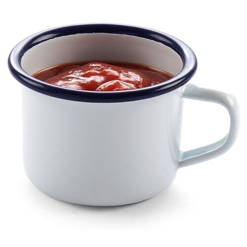 Hendi Kubek z uchwytem emaliowany 520 ml, śr. 100x(H)90 mm Hendi Kubek z uchwytem emaliowany 520 ml, śr. 100x(H)90 mm