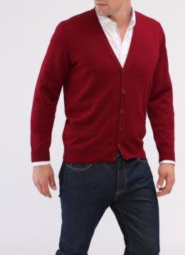 Cardigan bordeaux Clearance