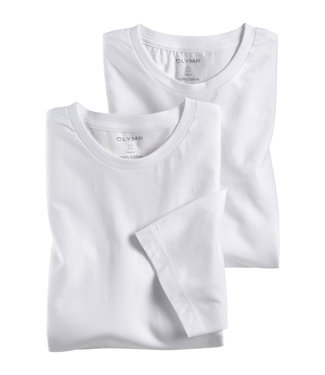 OLYMP OLYMP Modern Fit t-Shirt  Wit  O-Hals 0700.12.00