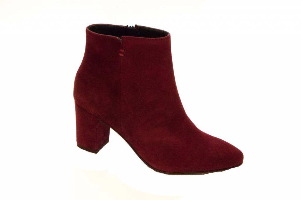 Paul Green Enkelaars Rubin Suede Hak - Steenbergen Schoenen