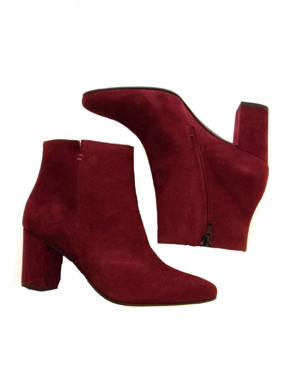 Paul Green Enkelaars Rubin Suede Hak - Steenbergen Schoenen