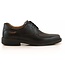 Ecco Shoes Black Leather