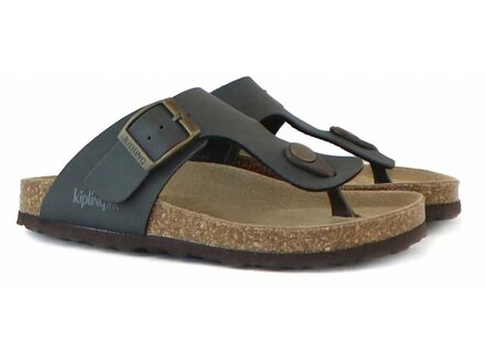 Kipling Kipling Teenslipper Dark Grey Kipling Kipling Teenslipper Dark Grey