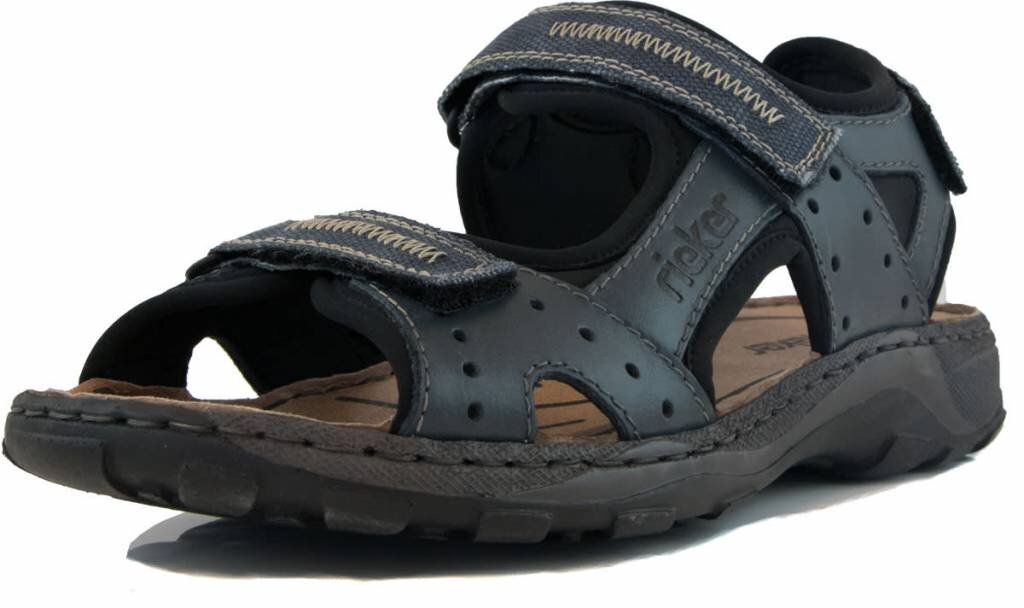 Rieker Rieker Sandalen Bond Tessu Blauw