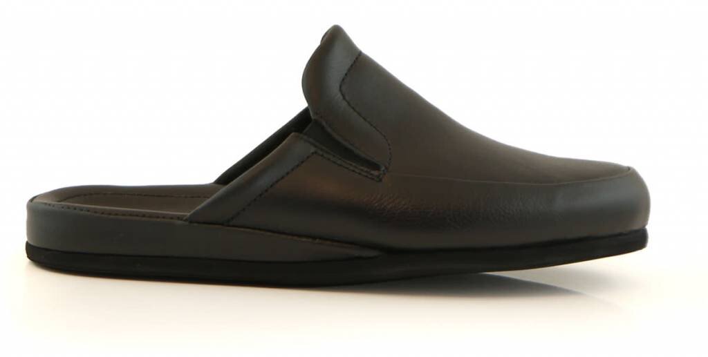 Rohde Slipper black leather