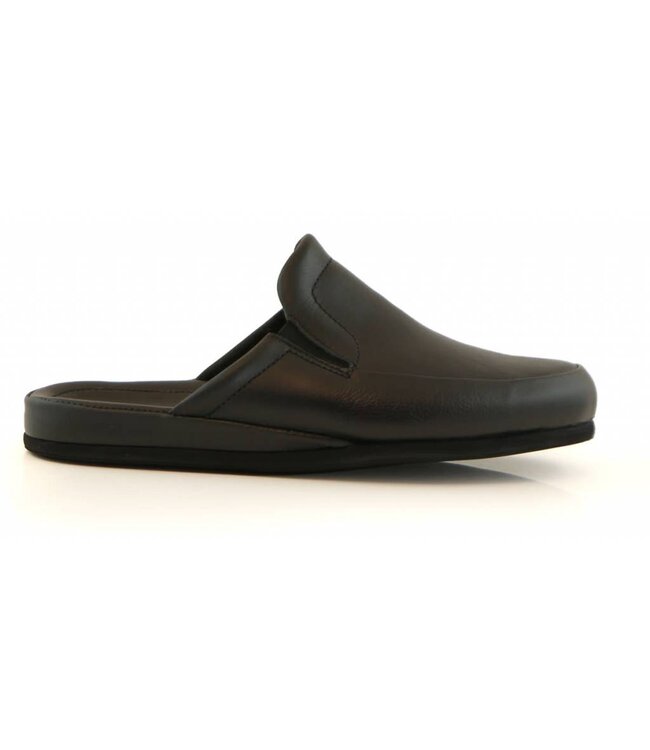 Rohde Slipper Black Leather