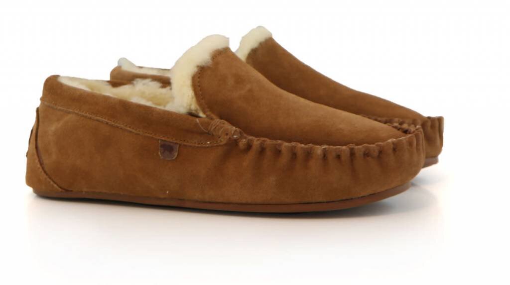 Warmbat Warmbat Mocassin Malmo Cognac Suede