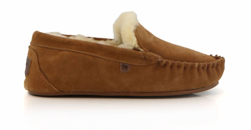 Warmbat Warmbat Mocassin Malmo Cognac Suede