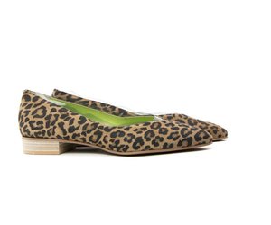 Lilian Ballerina Suede Plastica Leopardo - HOGE KORTING - Steenbergen  Schoenen