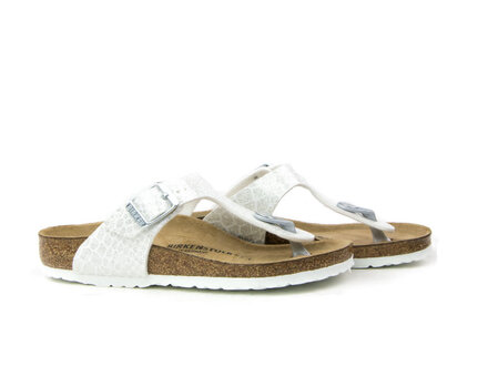 Birkenstock Birkenstock Gizeh Magic Snake White Birkenstock Birkenstock Gizeh Magic Snake White