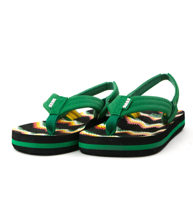 Reef Little Ahi Black Green