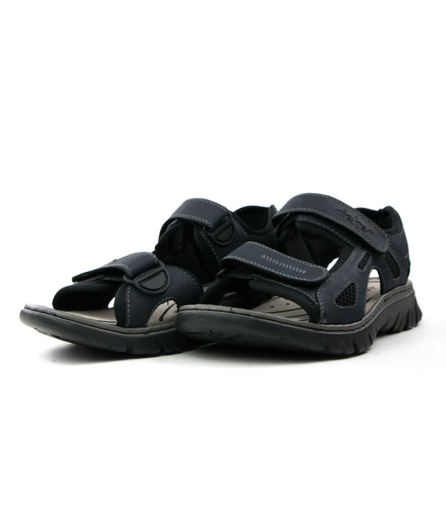 Rieker Sandal Balti Navy Schwarz