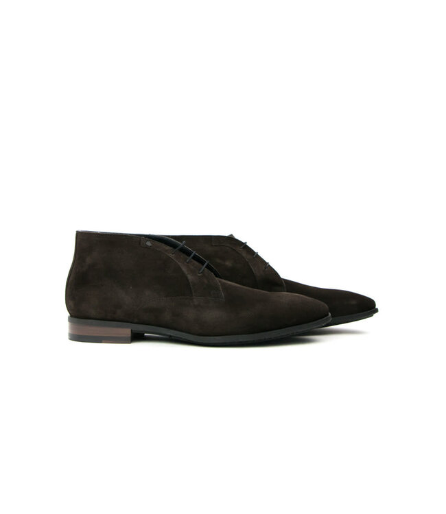 Van Bommel High Lace Shoes Brown Sella 03.01