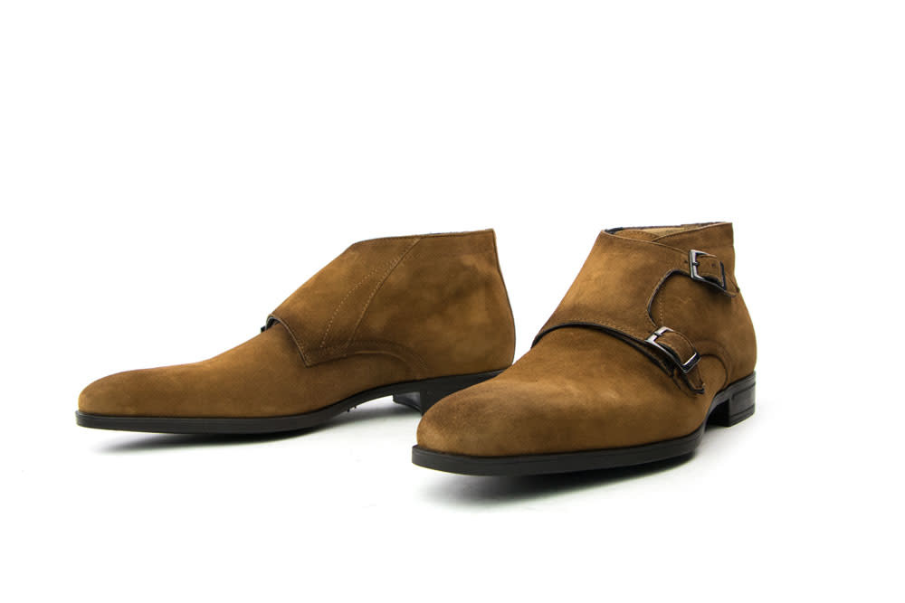 Giorgio Hoge Gesp Amalfi Cognac - Steenbergen Schoenen
