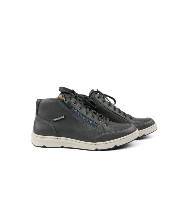 Mephisto Hoge Veterschoen Jules Nevada Grijs