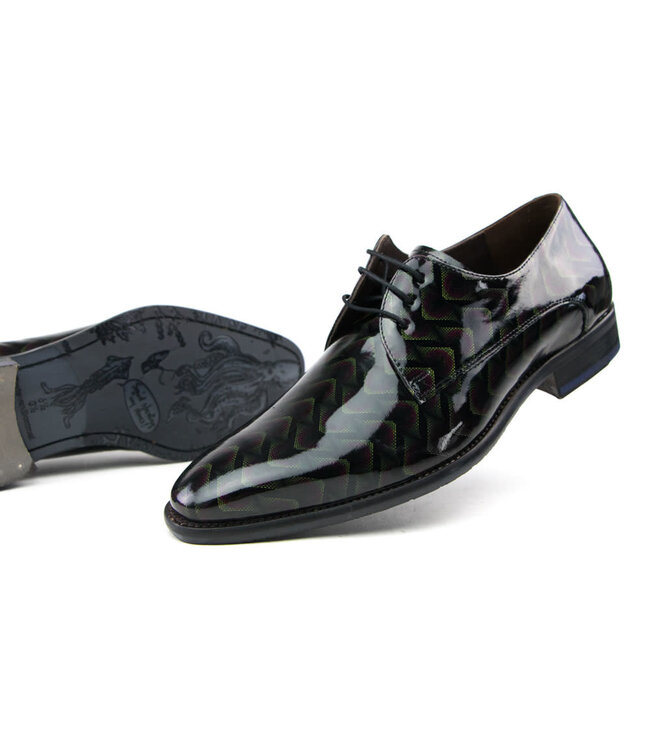 Floris van Bommel Schnürschuh Patent Multi