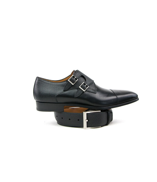 Magnanni Belt Wind Grab. Cott Negro