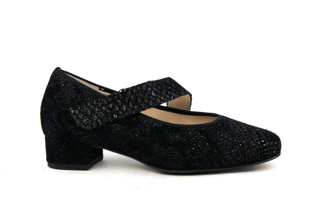 Hassia Hassia Strap Shoes Snakeflock Black