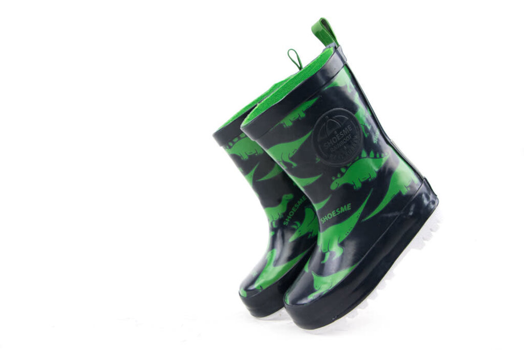 Shoesme Shoesme Rain boots Blue Dino Print
