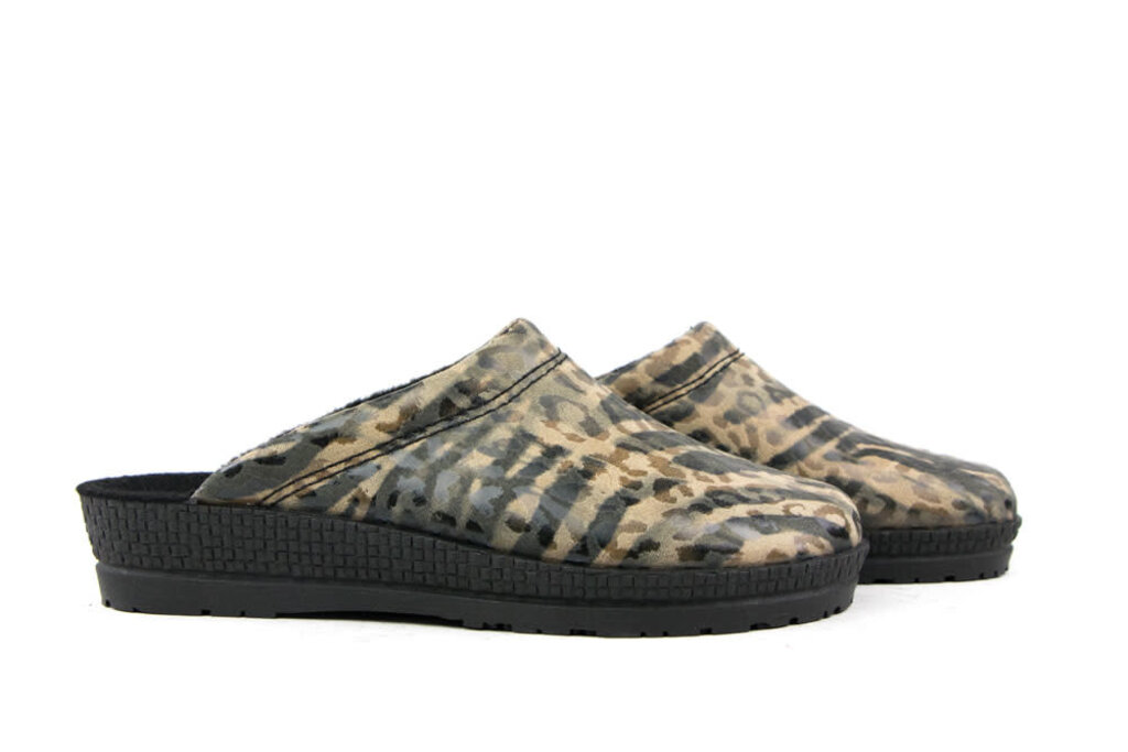 Rohde Rohde Slipper Nature Velouers print