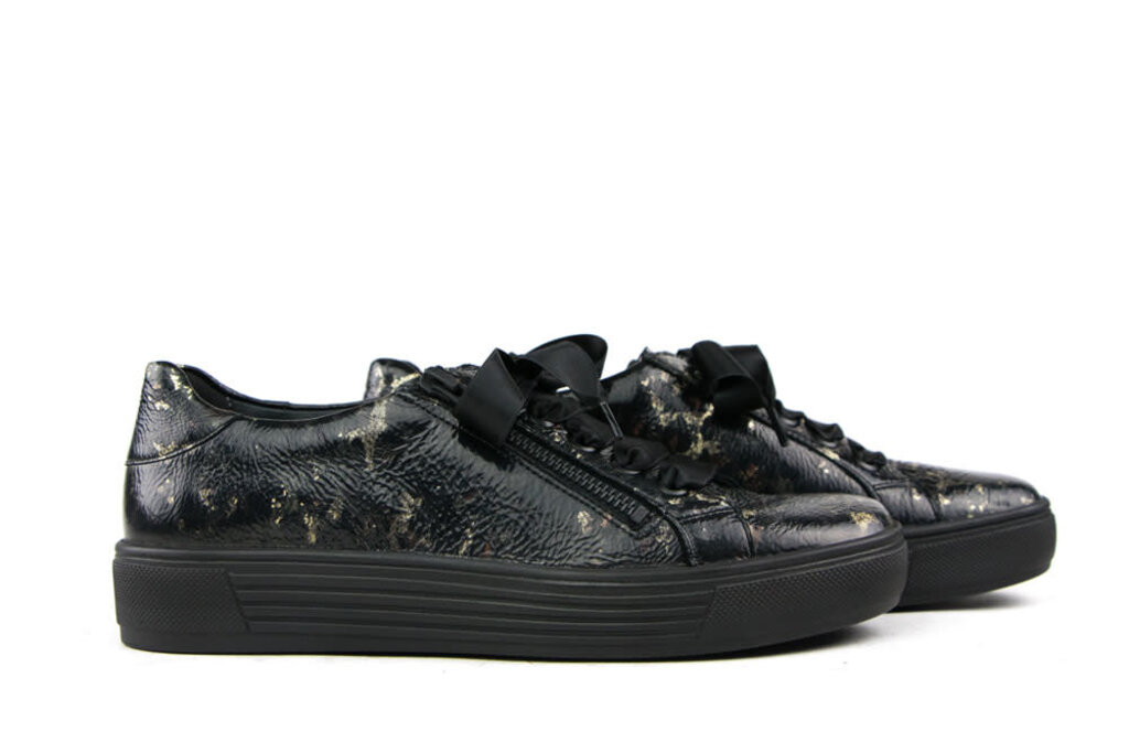 Solidus Sneakers Hazel Panther Zwart Hoge Korting Steenbergen