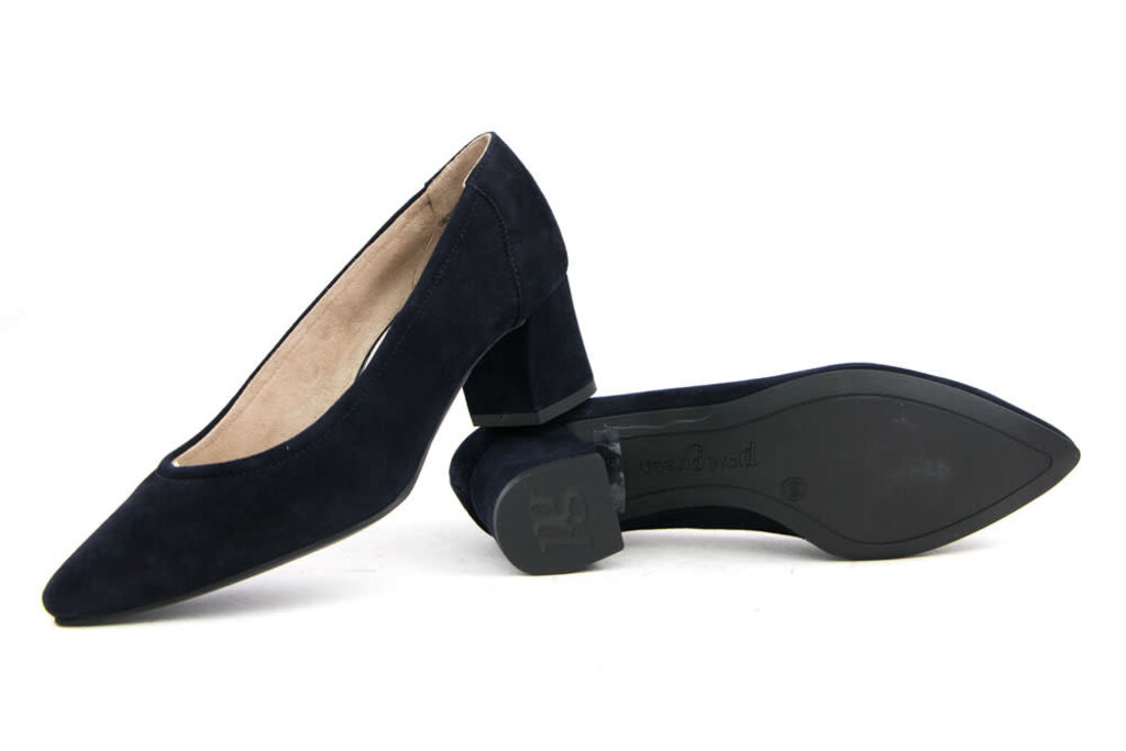 Paul Green Paul Green Pumps Blauw Suede