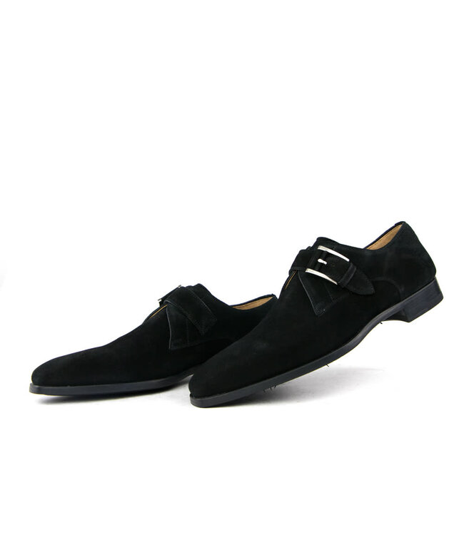 Magnanni Crosta Zwart Suede