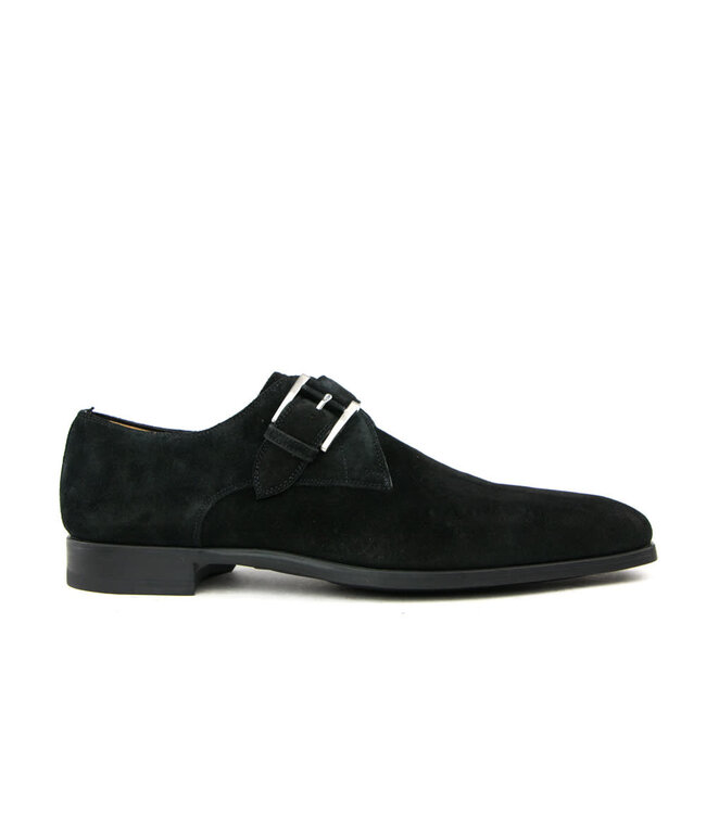 Magnanni Buckle Crosta Negro