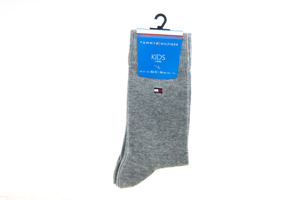 Tommy Hilfiger Children Sock Basic Middle Grey Melange