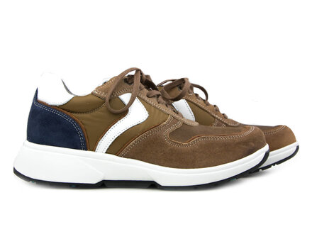 Xsensible Xsensible Stretchwalker Sneaker Berlin Cognac Jeans H Xsensible Xsensible Stretchwalker Sneaker Berlin Cognac Jeans H