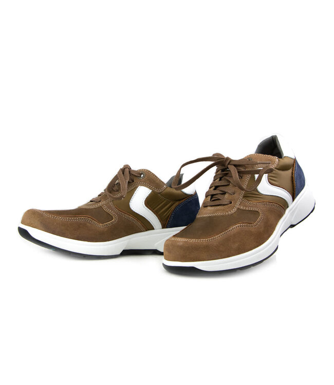 Xsensible Stretchwalker Sneakers Berlin Cognac Jeans