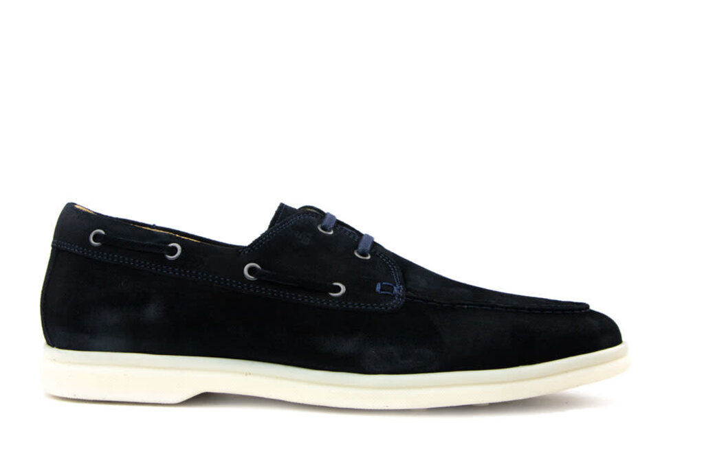 Van Bommel Van Bommel Bootsschuh Donkerblauw Suede