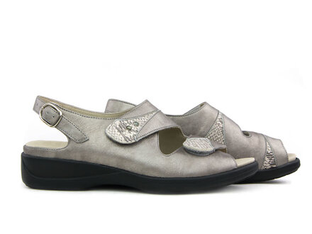 Solidus Solidus Sandaal Lia Marmo Fango Queen H Solidus Solidus Sandaal Lia Marmo Fango Queen H