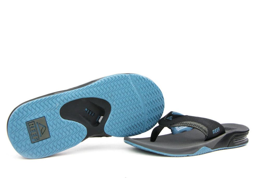 Reef Reef Slippers Fanning Grijs Blauw