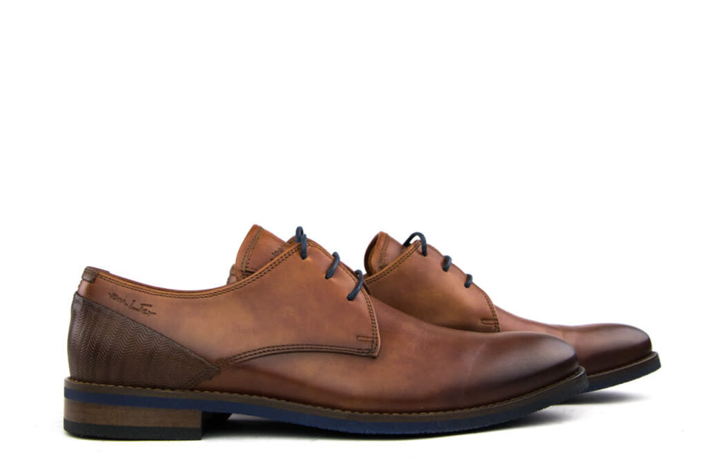 Van Lier Van Lier Veterschoen Cognac Combi