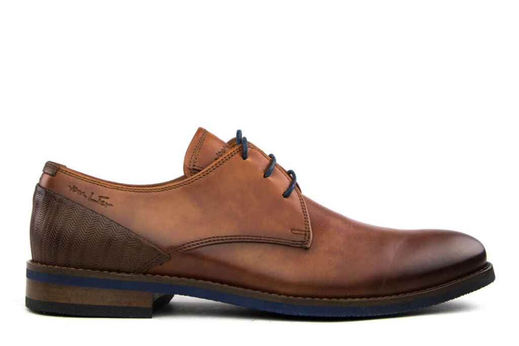 Van Lier Van Lier Veterschoen Cognac Combi