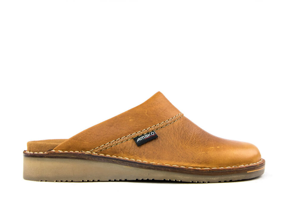 Amako Amako Swedish Slipper Cognac