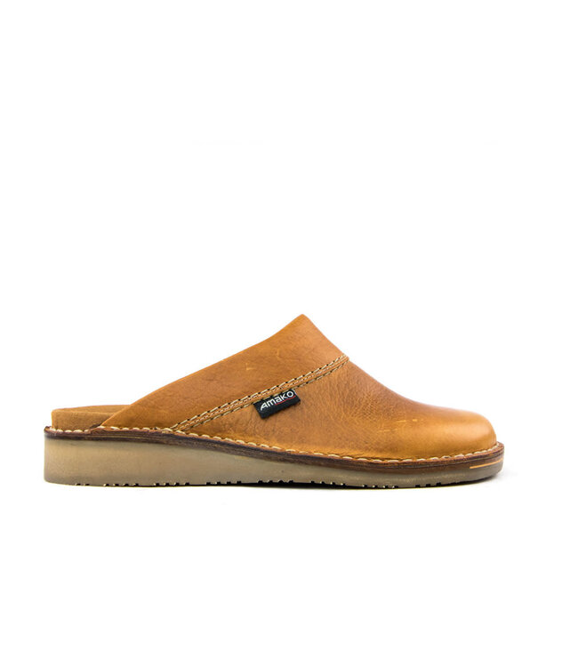 Amako Swedish Slipper Cognac