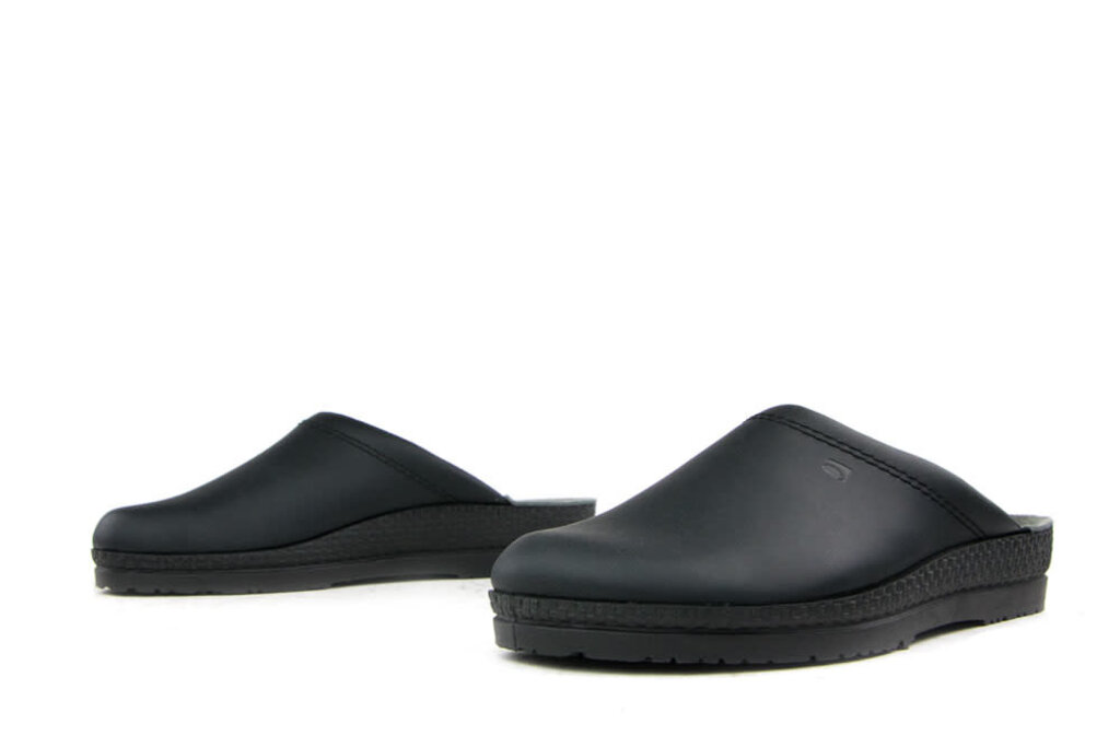 Rohde Rohde Slippers Black Leather