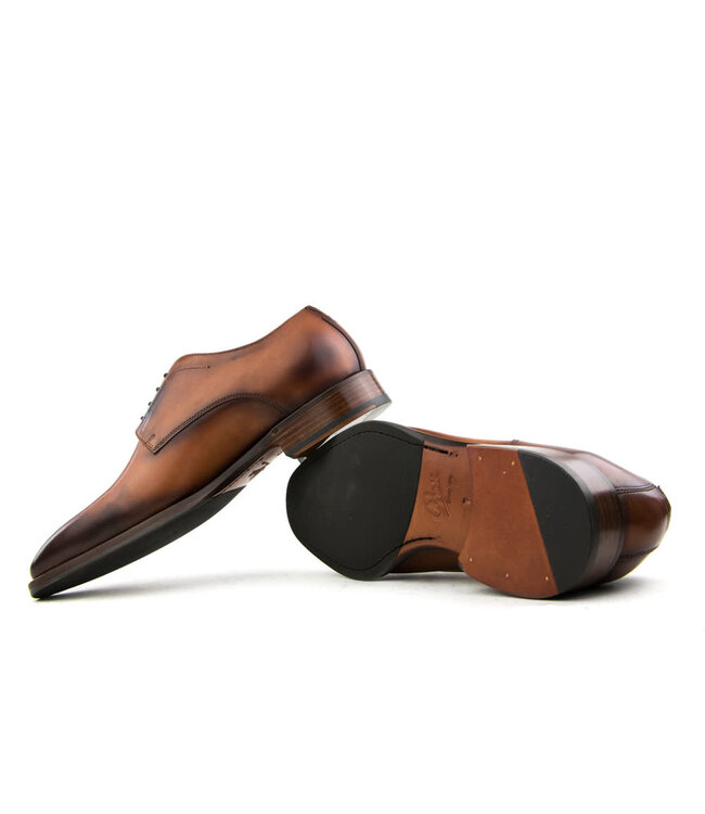 Greve Schnürschuh Utrecht Cognac K-Breite